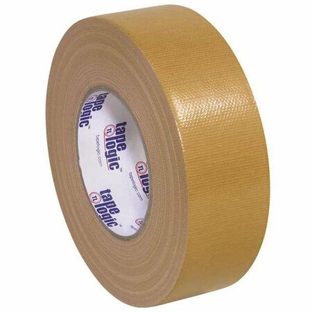 BOX PARTNERS Tape Logic  2 in. x 60 Yards Beige Tape Logic 10 mil Duct Tape, 24PK T987100BE